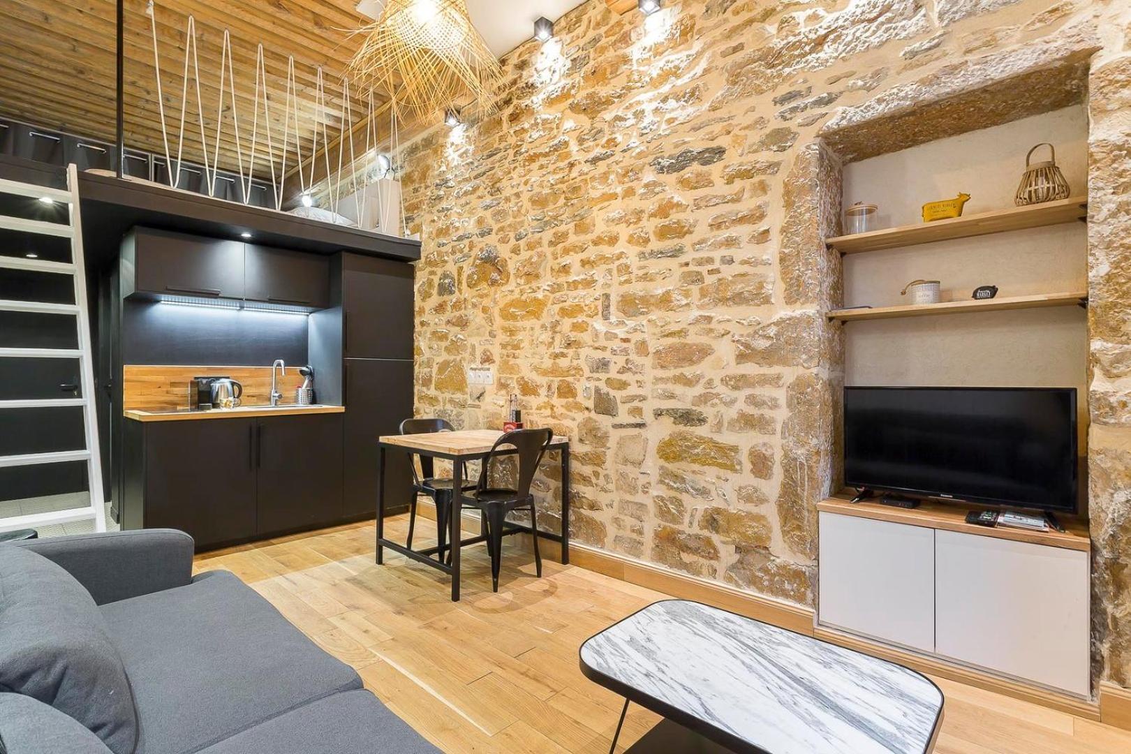 Hamac Suites - Studio Ainay 1 - Hyper Centre Lyon - 2 Personnes Eksteriør bilde