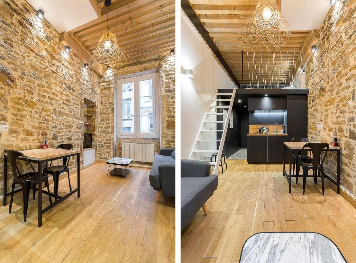 Hamac Suites - Studio Ainay 1 - Hyper Centre Lyon - 2 Personnes Eksteriør bilde